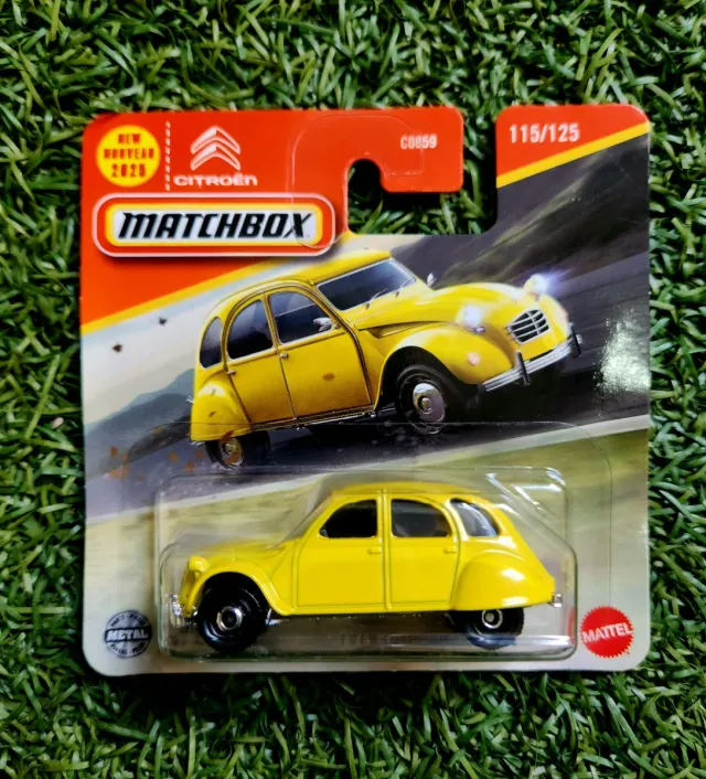 Matchbox Citroën 2CV Amarillo