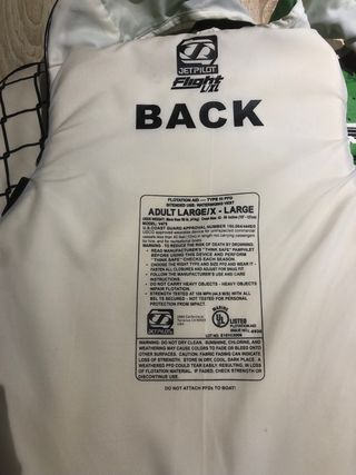 Chaleco Jet Pilot Talla L/XL