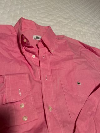 Camisa Lacoste Rosa