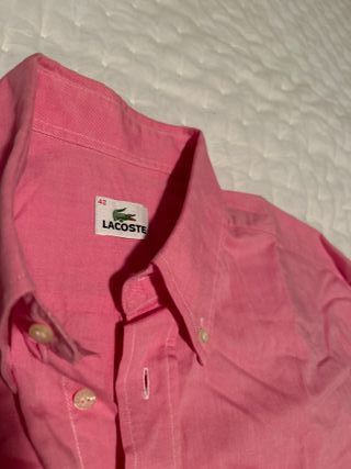 Camisa Lacoste Rosa