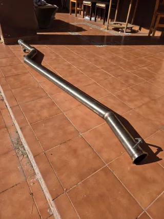 Línea de escape inox BMW E60