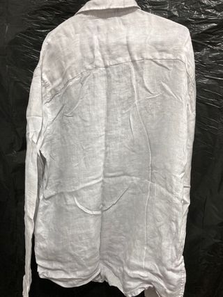 Camisa Zara gris/blanca