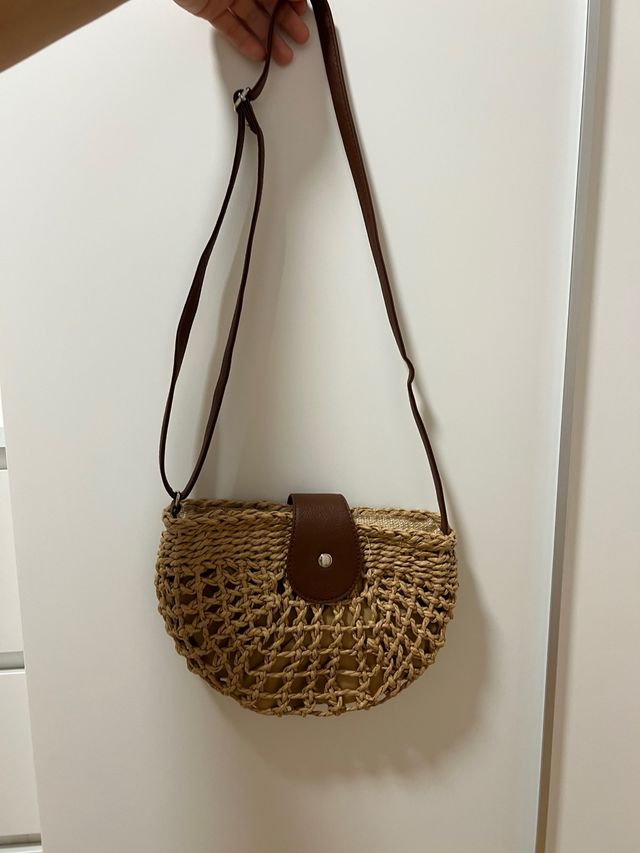 Borsa in spago marrone