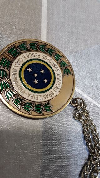 Medalla Pesca Submarina campeonato mundo 1981