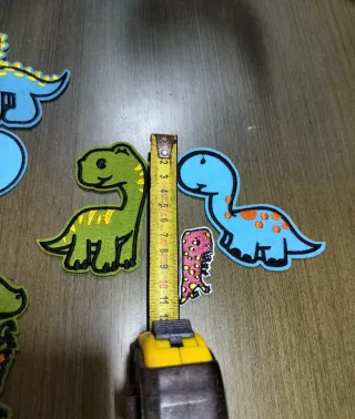 Parches termoadhesivos de dinosaurios