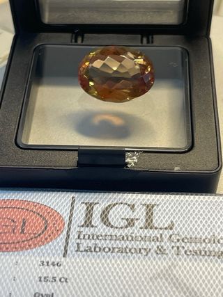 Zultanita Brasileña 15.5ct Oval