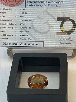 Zultanita Brasileña 15.5ct Oval