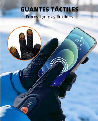 Guantes Calefactables Táctiles