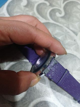 Orologio Gucci donna viola e argento