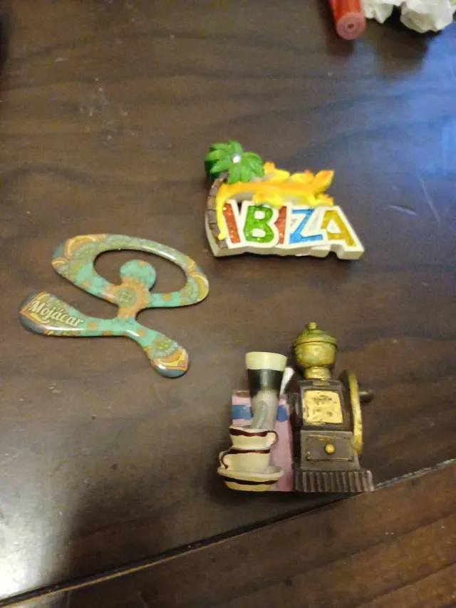 Imanes Nevera Ibiza, Mojácar, Cafetera