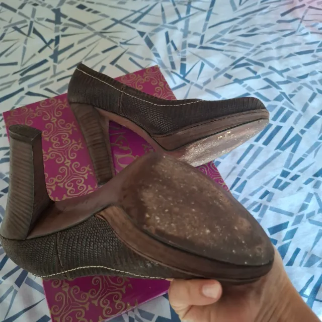 Zapatos Gloria Ortiz Marrones Talla 38