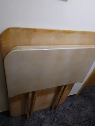 Mesa de madera extensible