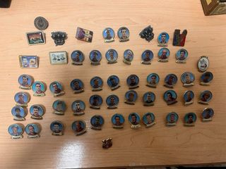 Colección Pins FC Barcelona Vintage, más de 50pin