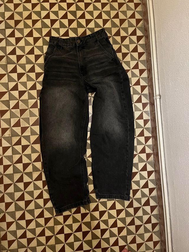 Pantalones baggy negros