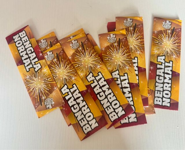 Bengalas Estrellas Cialfir - Pack  25 bolsas de 10