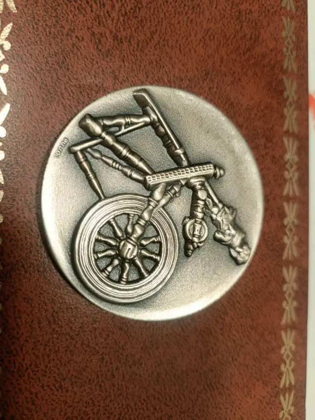 Medaglia Expomatex Fira Barcelona in Argento