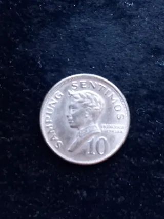 Moneda 10 céntimos Francisco Baltasar 1974