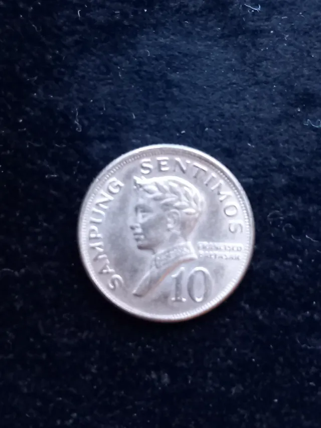 Moneda 10 céntimos Francisco Baltasar 1974