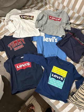 Lote de camisetas Levi's, 5 euros Ud