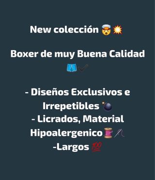 Bóxer de Hombre - Nueva Colección