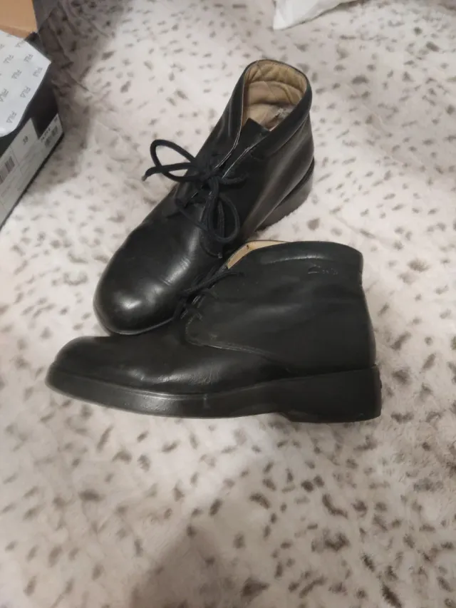 Botines Clarks Piel Negra Mujer