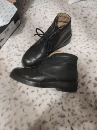 Botines Clarks Piel Negra Mujer