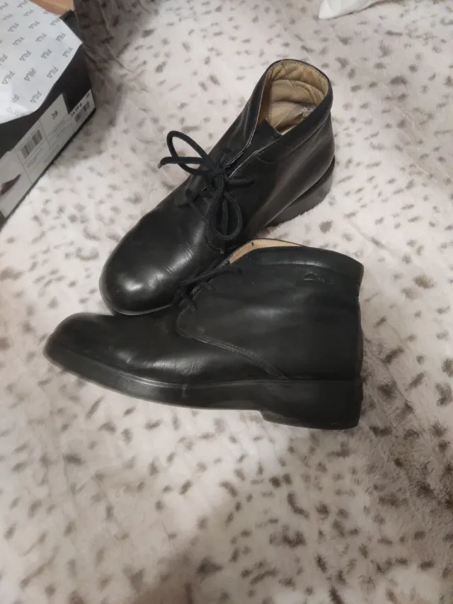 Botines Clarks Piel Negra Mujer