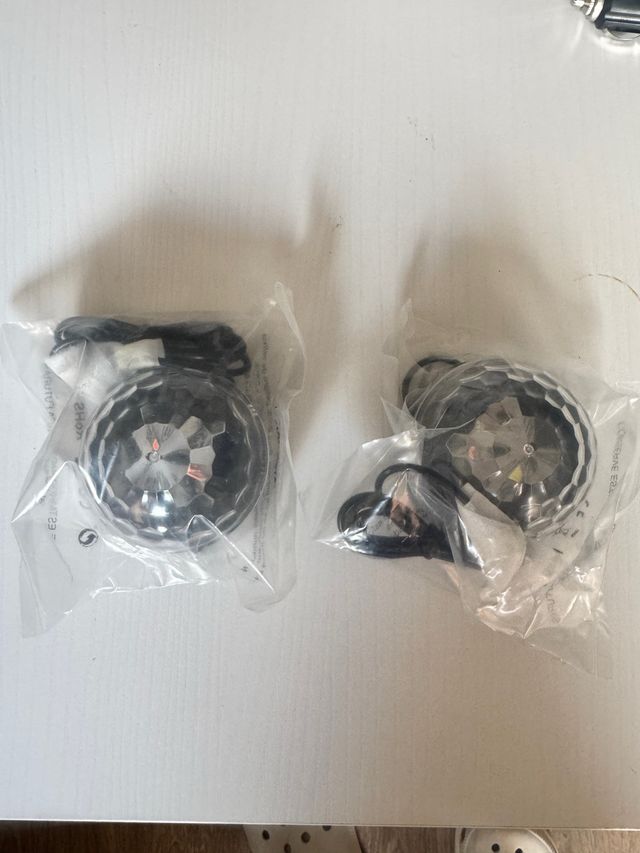 2 Bolas de Discoteca pequeñas  para Fiesta