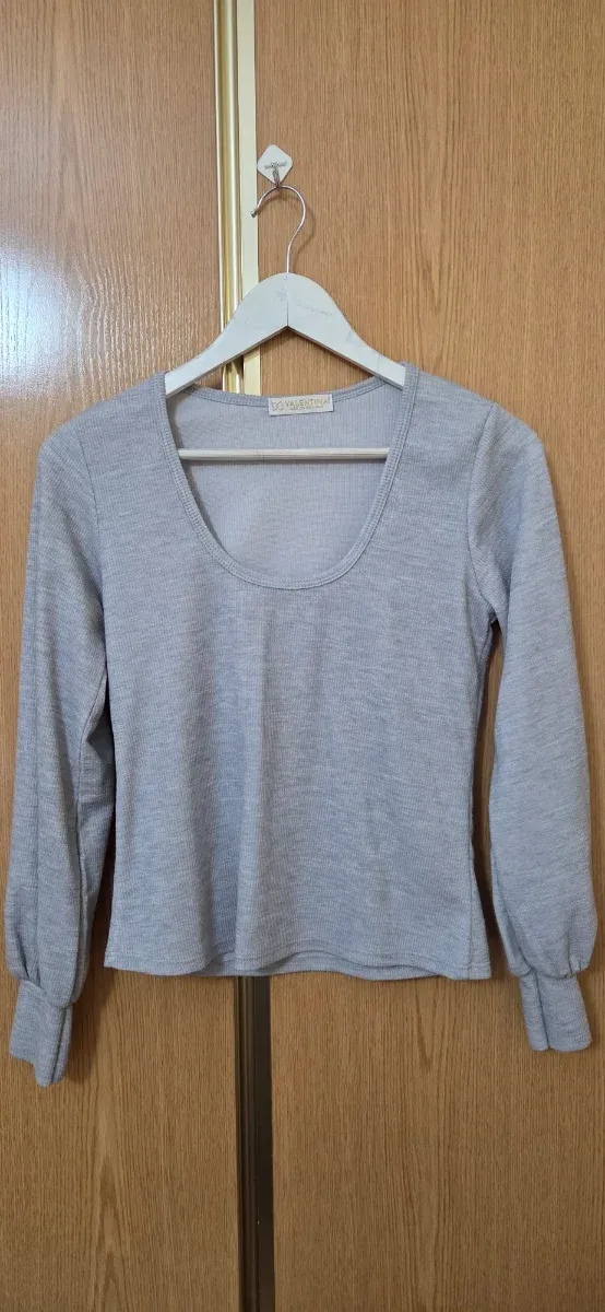 Camiseta Valentina Talla S Gris
