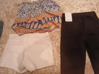Lote Ropa Niña: Falda y Pantalones