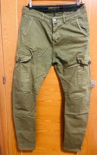 Pantalón Cargo Altona Dock Talla 44 Verde