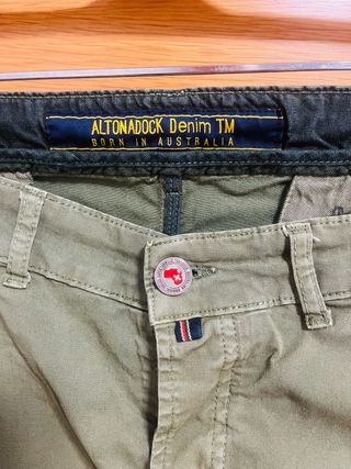 Pantalón Cargo Altona Dock Talla 44 Verde