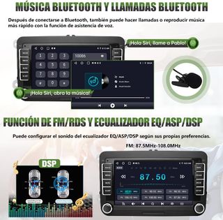 Radio Coche Android 13 2GB+64GB VW