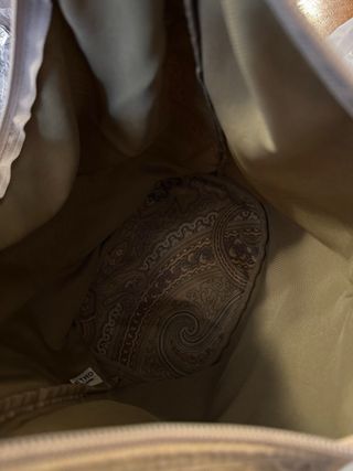 Borsa Etro Paisley Beige Oro