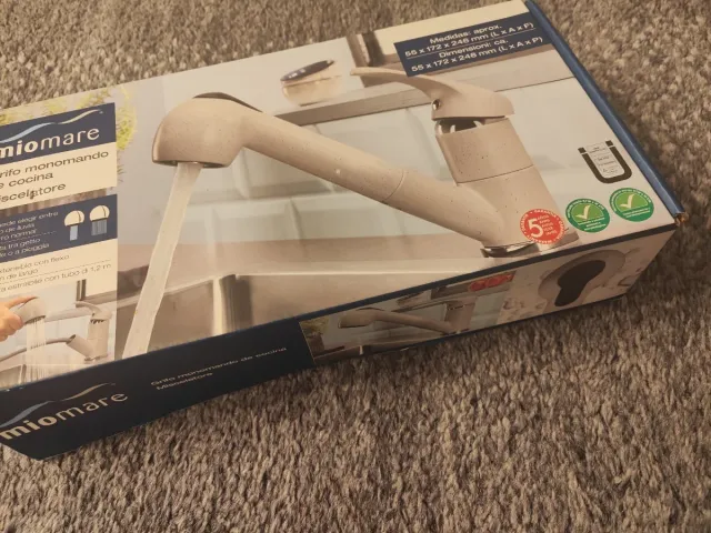 Grifo de cocina Miomare extensible