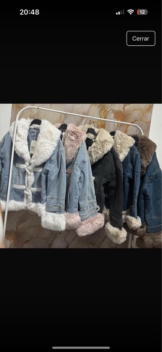 Chaquetas vaqueras con pelo