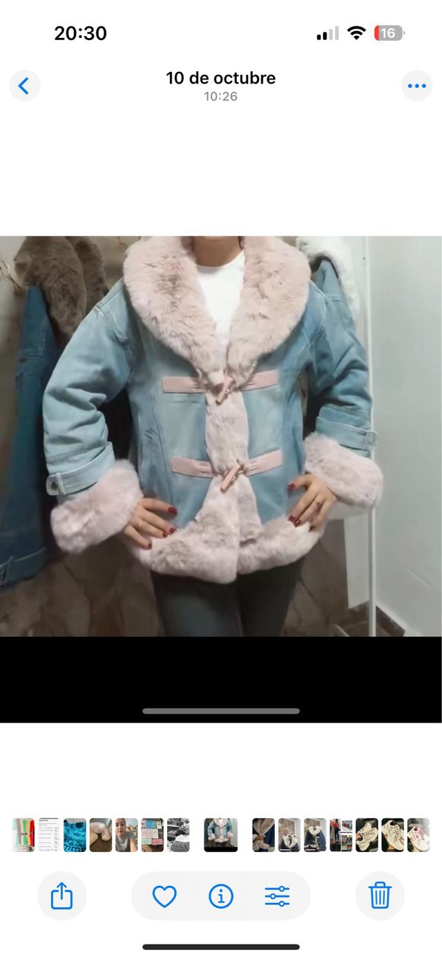 Chaquetas vaqueras con pelo