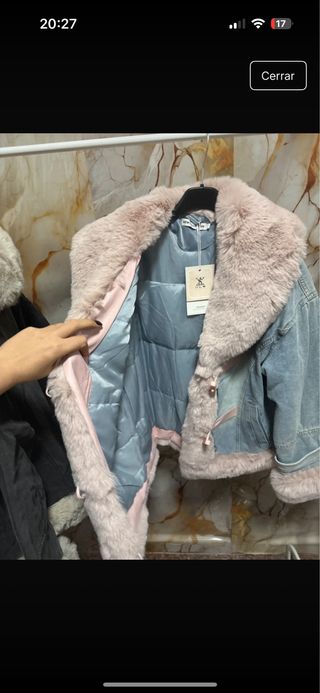 Chaquetas vaqueras con pelo