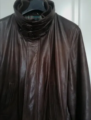 Giaccone uomo in vera pelle- XXL pelliccia vera