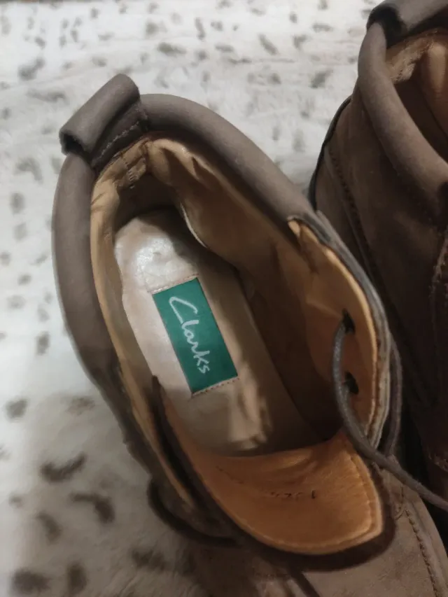 Botines de piel marrones en muy buen estado