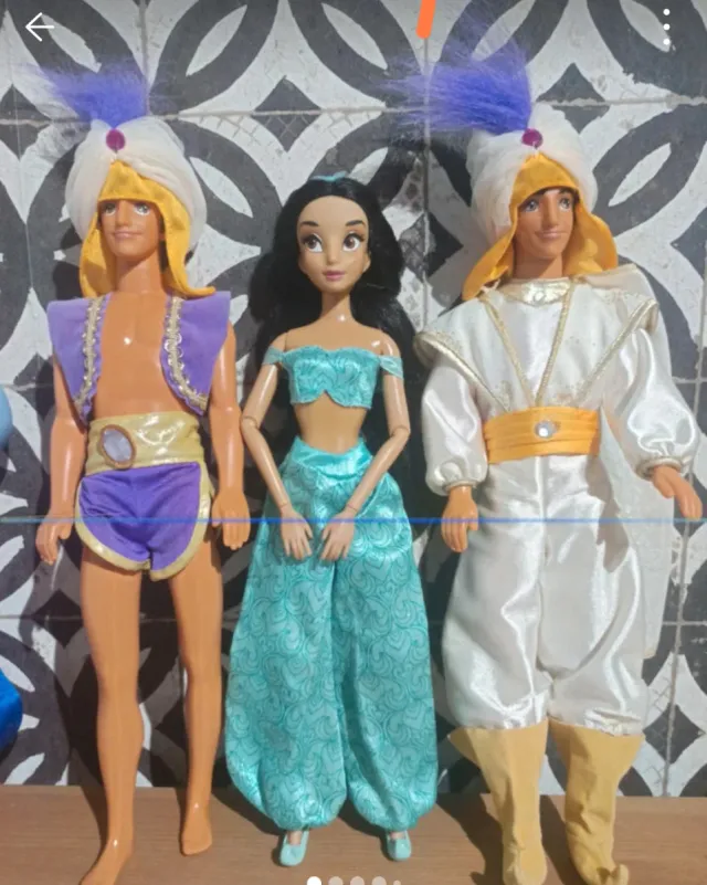 Muñecos Disney Aladín