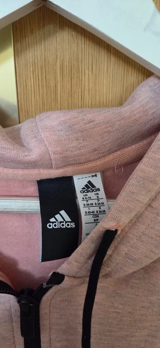 Sudadera Adidas Talla 36 Rosa