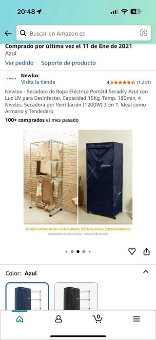 Armario Secador Secadry XXL Newteck