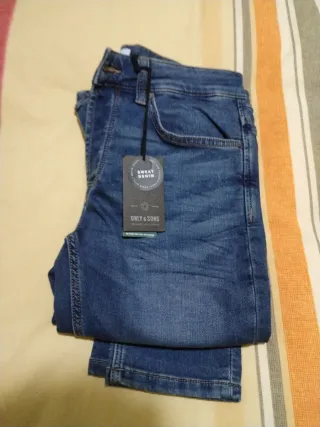 Pantalón vaquero ONLY & SONS azul