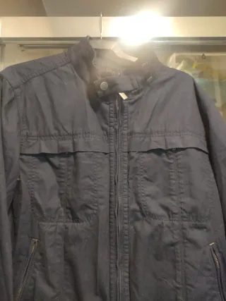 Cazadora hombre negra talla XXL