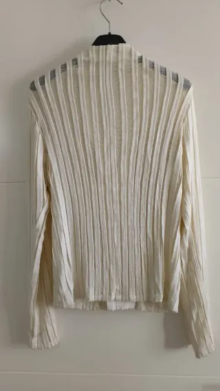 Camisa Adolfo Domínguez Beige Talla 38