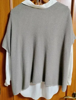 Chaleco punto mujer talla única