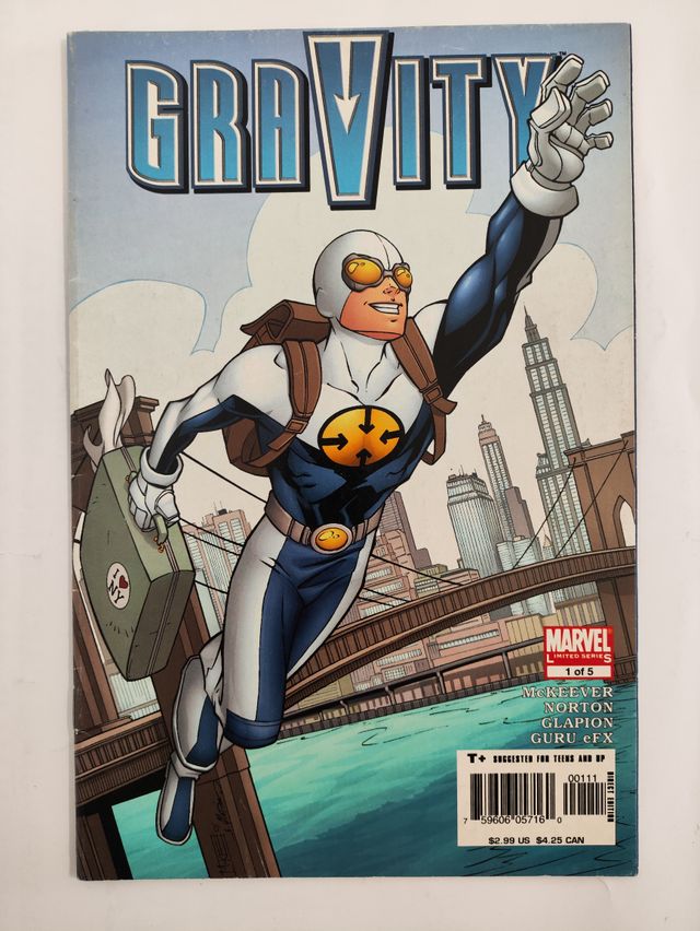 Gravity 1 - First app of Gravity - Marvel USA 2005
