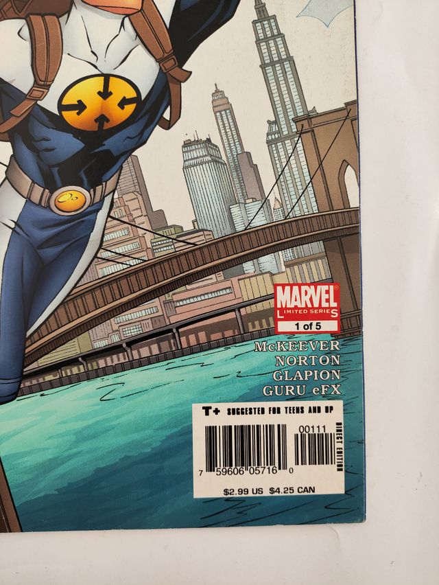 Gravity 1 - First app of Gravity - Marvel USA 2005