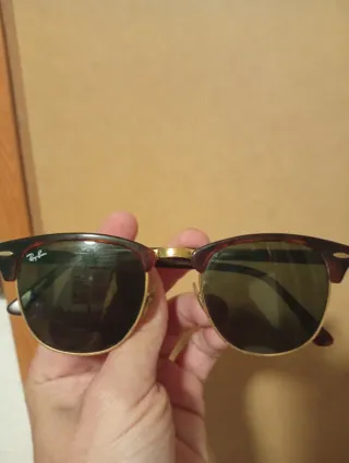 Gafas de sol Ray-Ban Clubmaster Marrón/Dorado